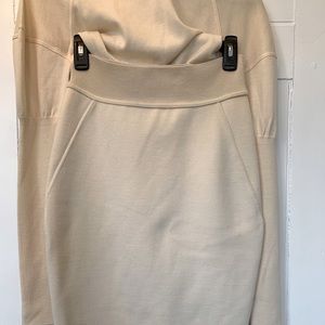 Alaïa matching skirt and bodysuit set